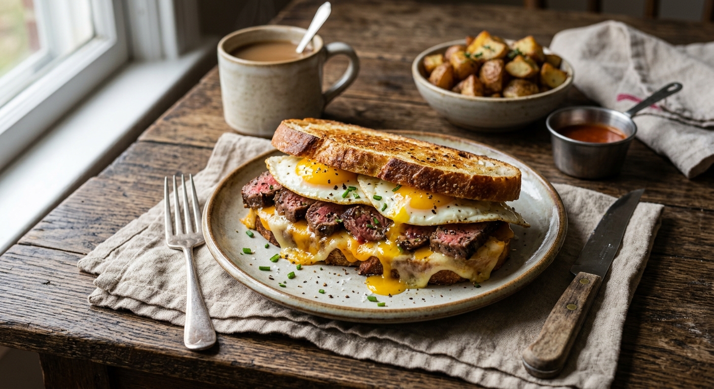 Steak Egg Cheese
