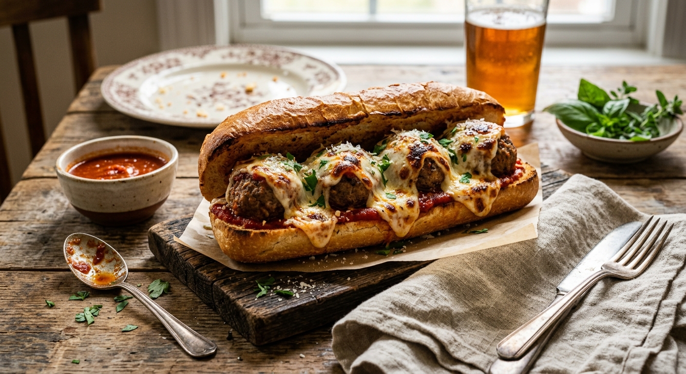 Meatball Parm Hero