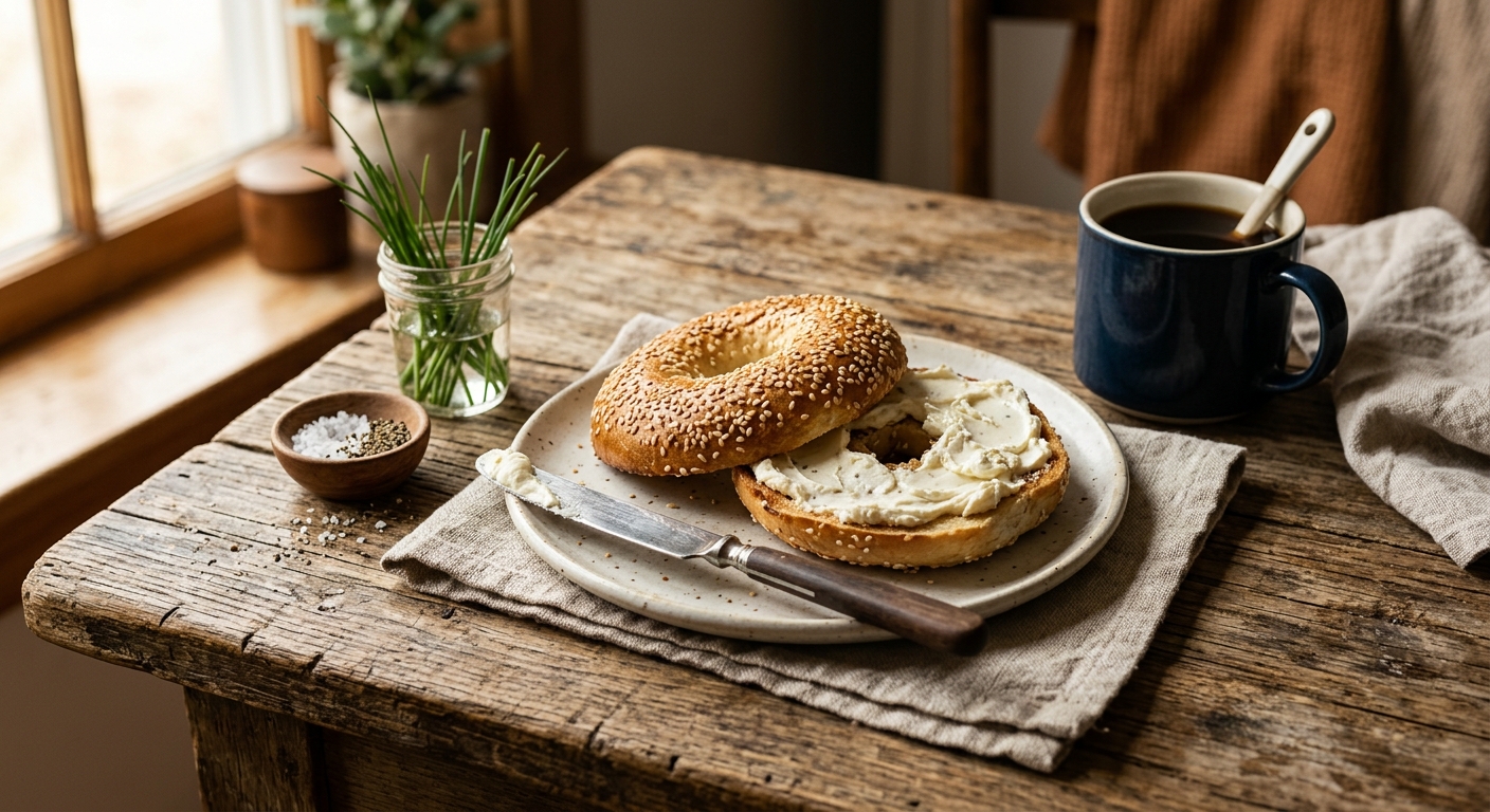 Bagel with Cream Cheese